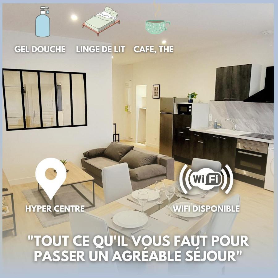 Le Wlerick 2 - Hyper Centre - Au Calme - Wifi Apartment Мон дьо Марсан Екстериор снимка