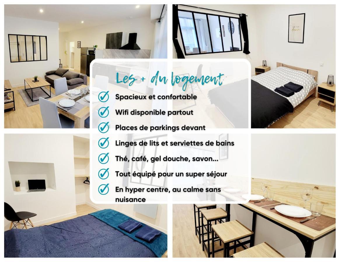 Le Wlerick 2 - Hyper Centre - Au Calme - Wifi Apartment Мон дьо Марсан Екстериор снимка